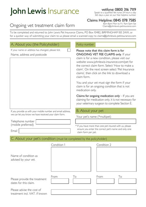 john lewis claim form pdf.